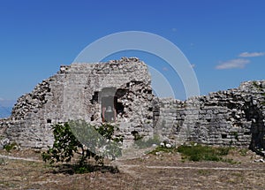 Ruin of St Michael castle on Ugljan