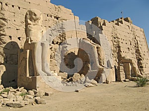 Ruin of temple Karnak Luxor