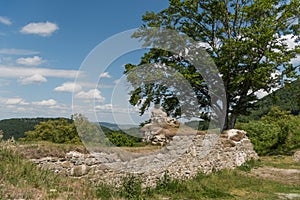 Ruin of castle Sebes