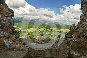 Ruin Windows from the top of the castle