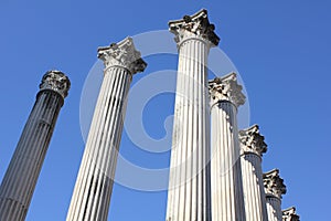 Ruinas de un templo romanas