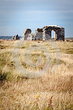 Ruined Abbey on Llanddwyn Island
