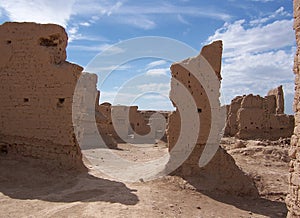 A ruined ancient city of Gaoch