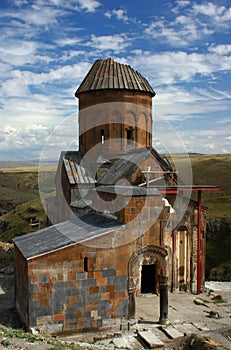 Ruined armenian church photo