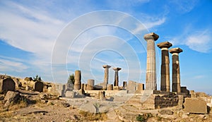 Ruined Athena temple near Assos