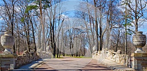 Ruined bridge