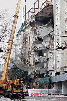 Ruined building