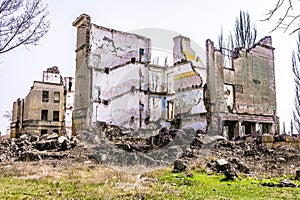 Ruined building