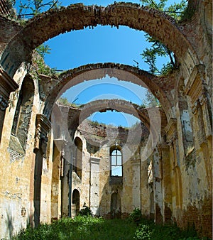 The ruined church
