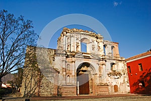 Ruined church in Guatemala