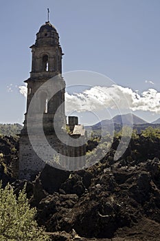 Ruined church, Mexico