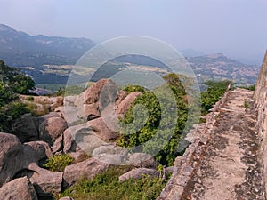 Ruined fort at Gingee