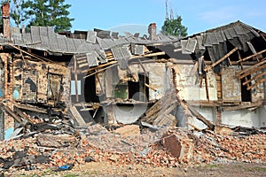 Ruined house