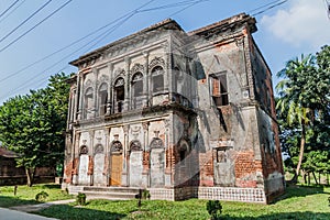 Ruined house in historic city Panam Panam Nagor , Banglade photo