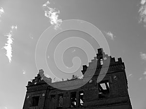 Ruined house
