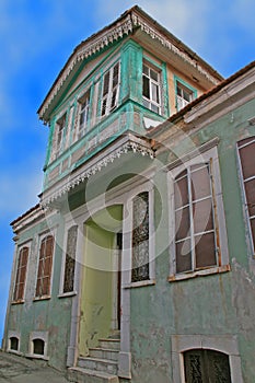 Ruined house in turkey