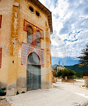 Ruined monastery in Murcia, Spain. photo