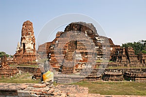 Ruined pagoda of Wat Mahathat