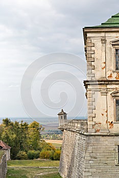 Ruined Pidhirtsi Castle in Western Ukraine.