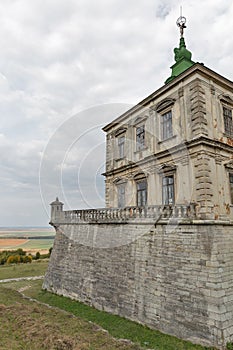 Ruined Pidhirtsi Castle in Western Ukraine.