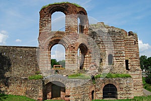 Ruined Roman ampitheatre