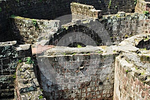 Ruined Spanish Fort at Intramuros Manila