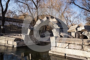 Ruined Stone Arch Bridge