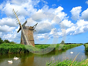 Ruined Windmill Norfolk