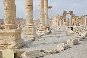 Ruins of the 2nd century AD, Palmyra
