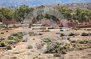 Ruins of abandon Kanyaka homestead. South Australia