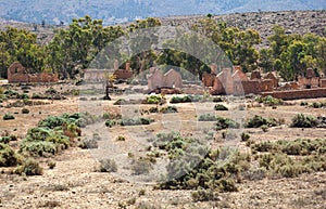 Ruins of abandon Kanyaka homestead. South Australia photo