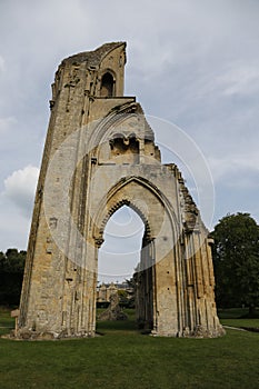 The ruins of the Abbey, Glastonbury, Somerset