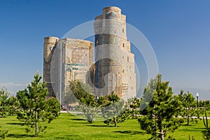 Ruins of Ak Saray palace in Shahrisabz, Uzbekist