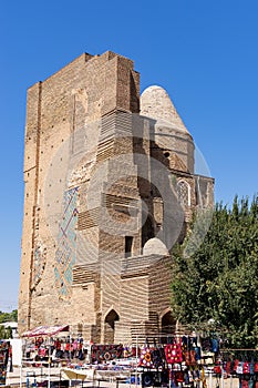 Ruins of Ak-Saray Palace - Shakhrisabz, Uzbekistan photo