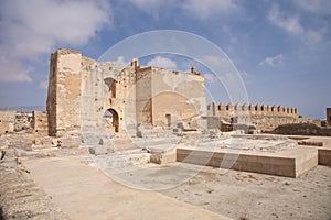 Ruins at Almeria castle