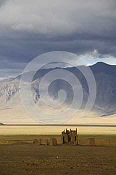 Ruins along the friendship Highway, Tibet