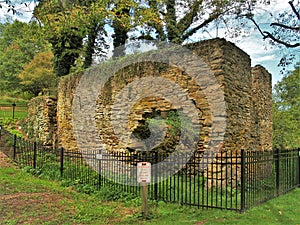 Ruins along Town of Boone Greenway Trail