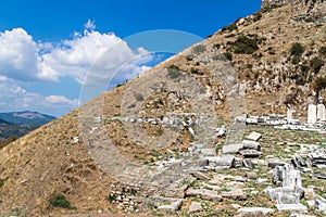 Ruins of Amphitheater in Pergamon