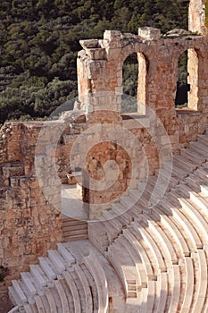 Ruins of ancient amphitheatre