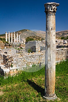In the ruins of ancient Aphrodisias