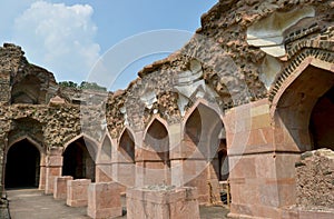 Ruins of Ancient Architecture Ship Palace Mandav