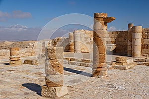 Ruins of the ancient Avdat settlement, Negev