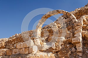 Ruins of the ancient Avdat settlement, Negev