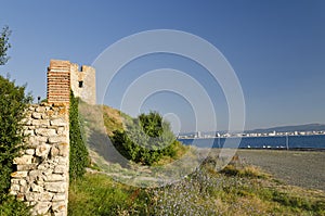 Ruins of the ancient Basilica of the Holy Mother of God Eleusa