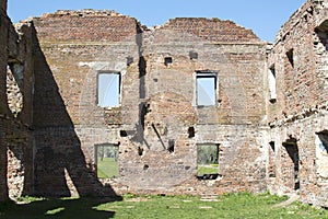 Ruins of ancient brick