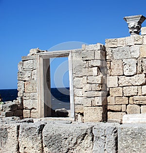Ruins of ancient building