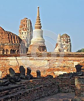 Ruins at the Ancient capital of Thailand