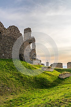 The ruins of the ancient castle Branc ine Podbranc