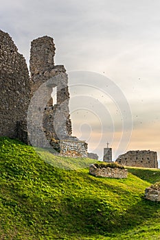 The ruins of the ancient castle Branc ine Podbranc