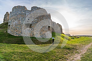 The ruins of the ancient castle Branc ine Podbranc